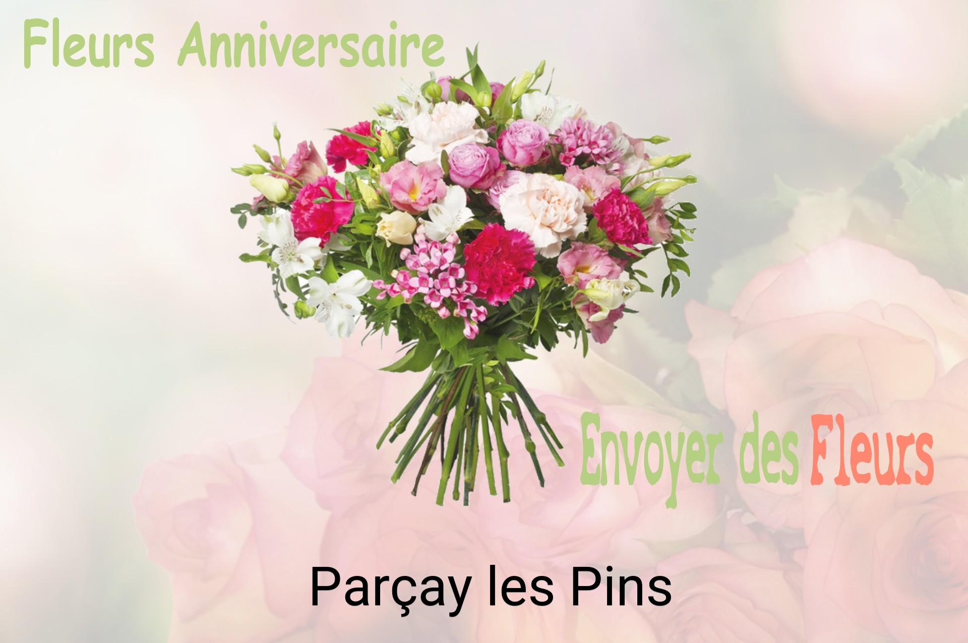 Bouquet de fleurs d’anniversaire livré à Parçay-les-Pins