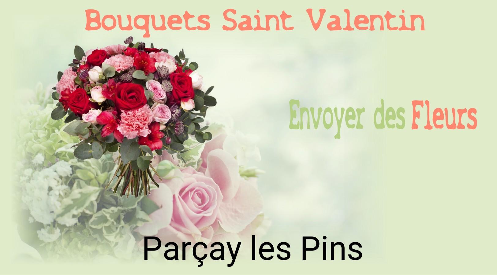 Roses de Saint-Valentin livrées à Parçay-les-Pins
