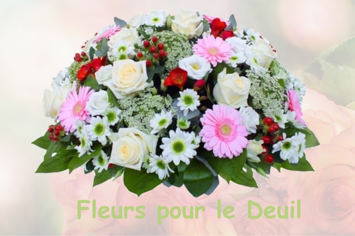 fleurs deuil PARCAY-LES-PINS